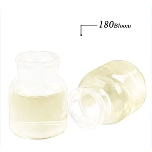 Factory Price Halal Food Grade Edible Beef Gelatin Powder powder hahal Leaves gelatin price